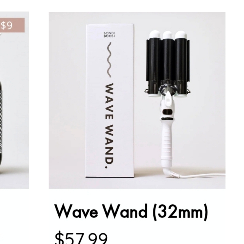 NEVER USED BRAND NEW IN THE BOX Bondie boost  Hair Wave Wand